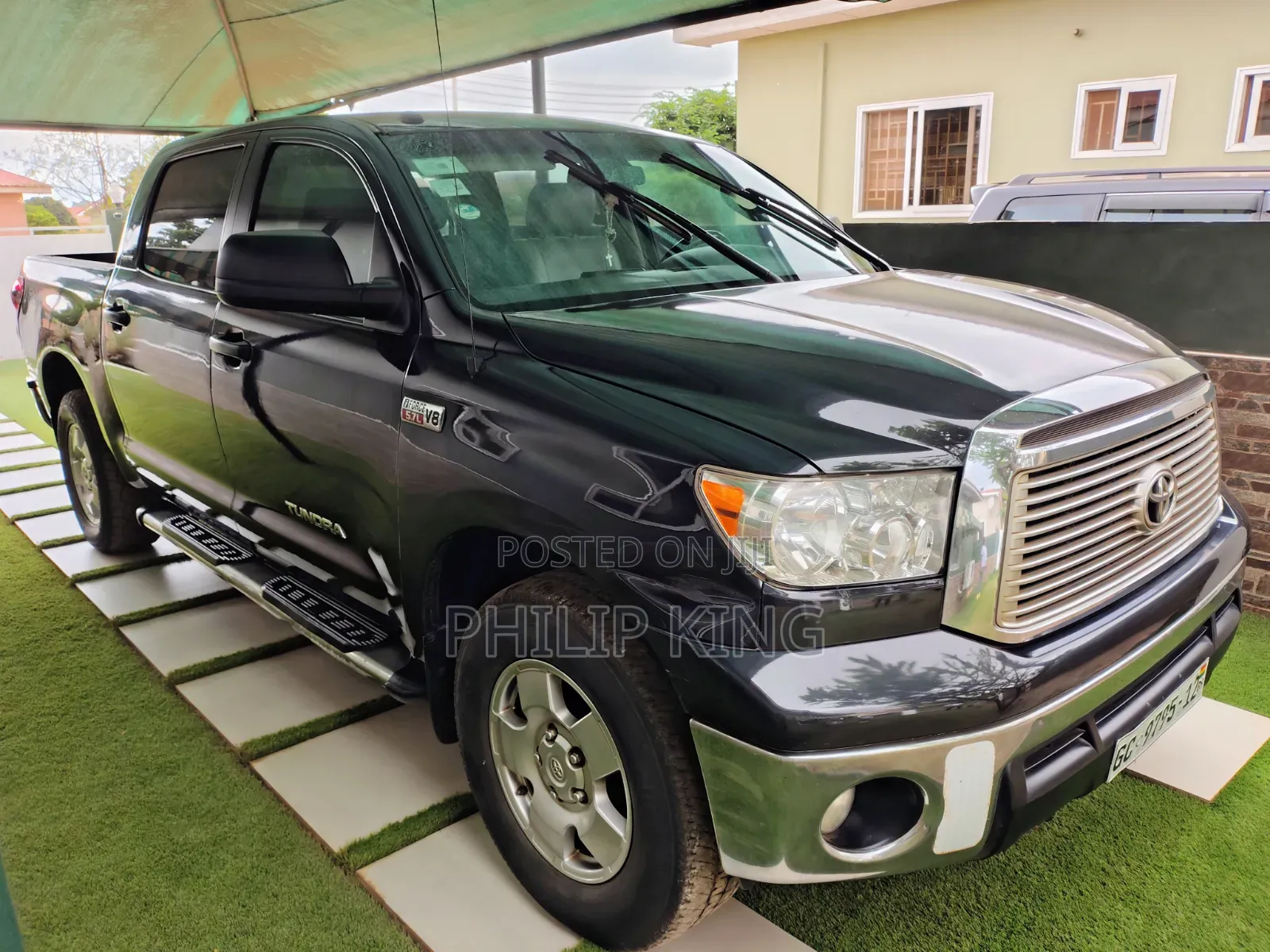 Toyota Tundra Double Cab 4x4 Limited 2010 Black