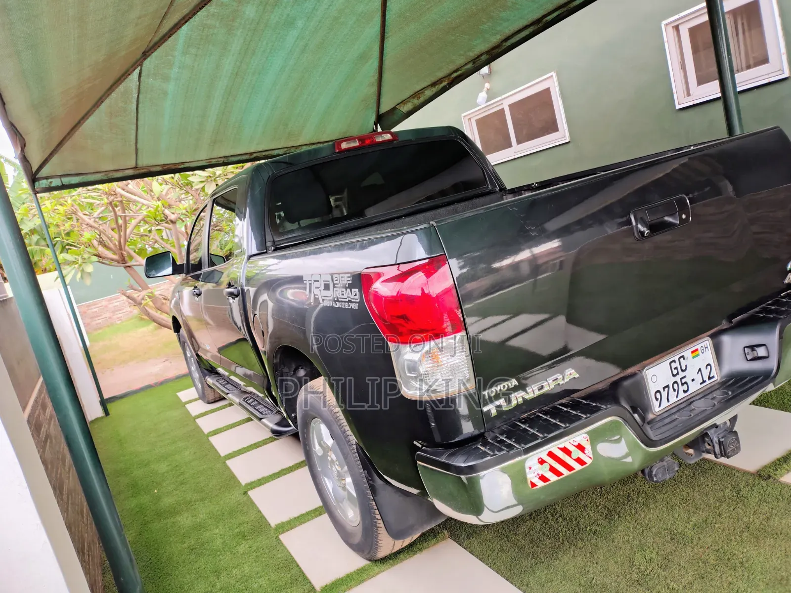 Toyota Tundra Double Cab 4x4 Limited 2010 Black