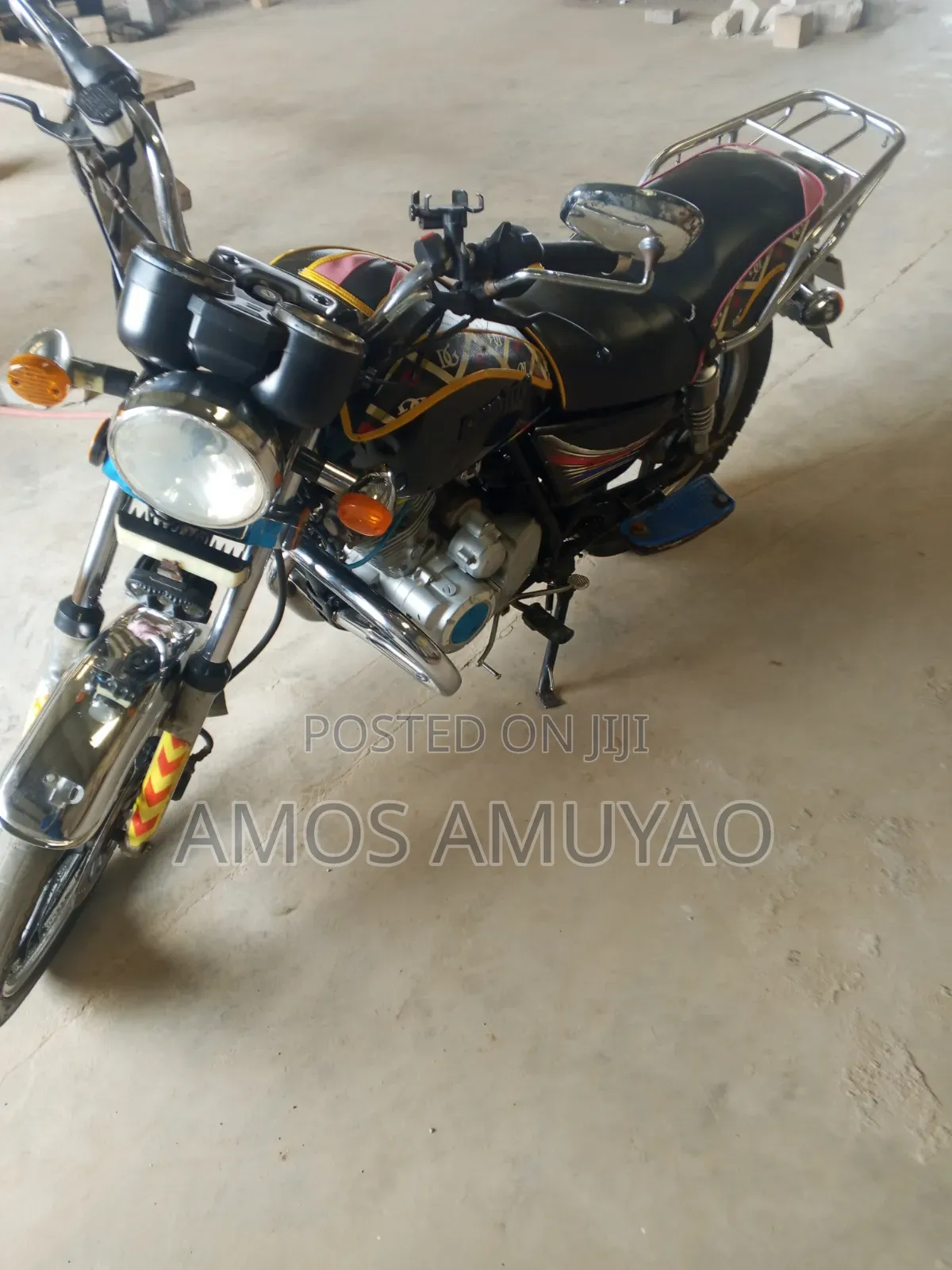 Haojue HJ125-8K 2020 Black