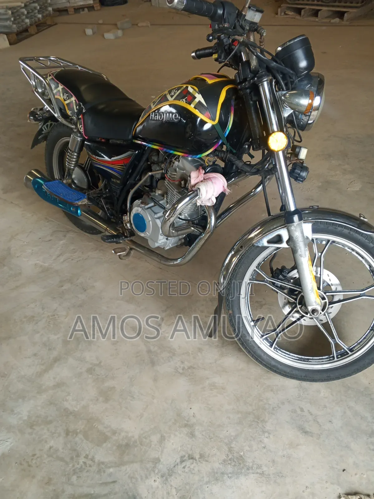 Haojue HJ125-8K 2020 Black