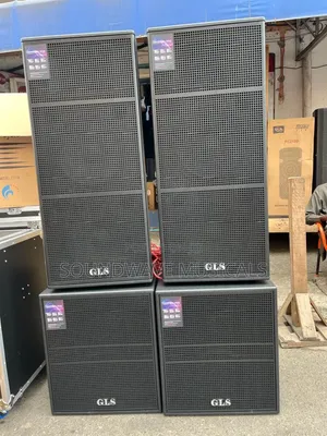 A Set of Single Sub and Full Range and Amplifier
