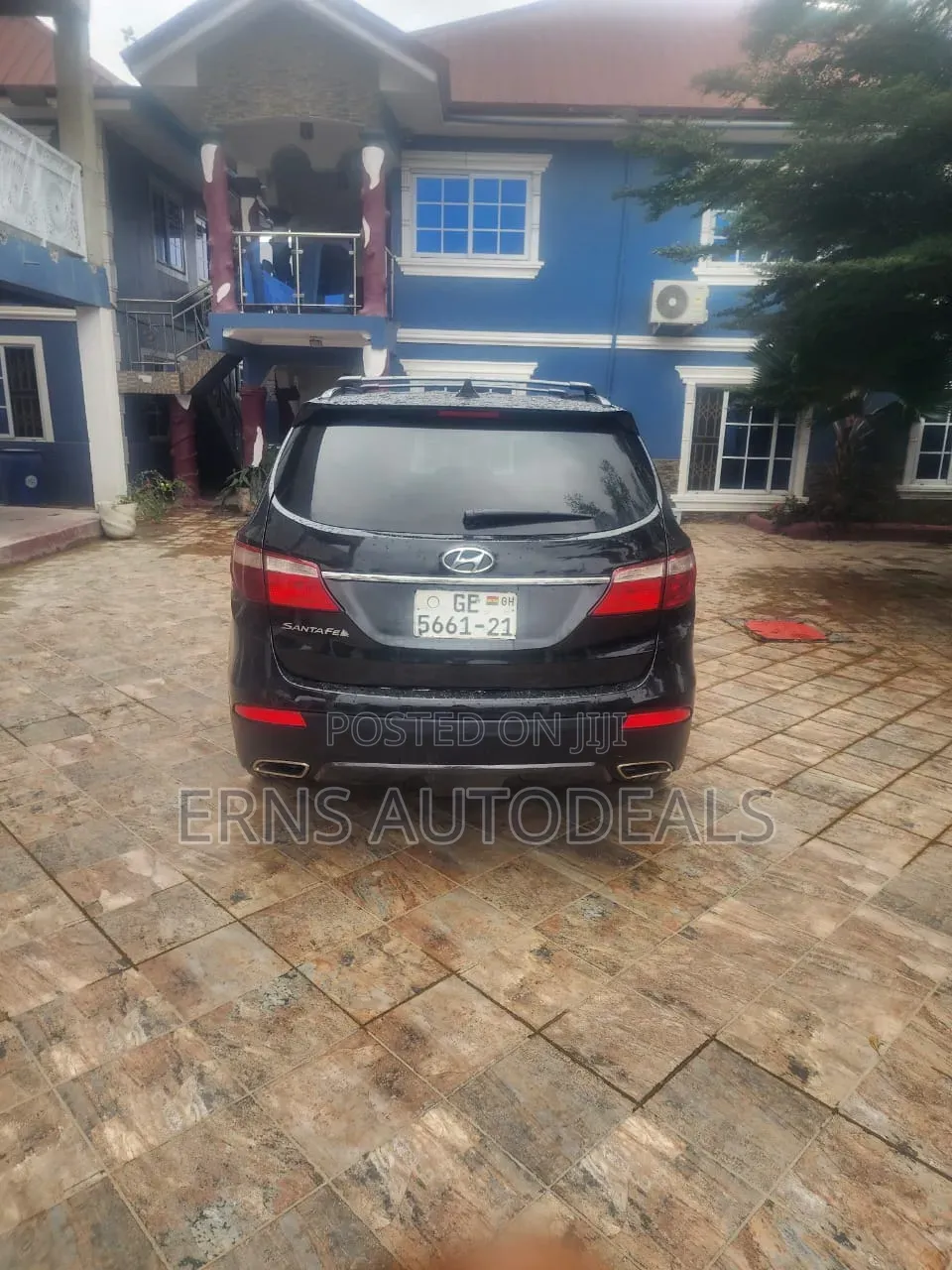 Hyundai Santa Fe GLS 4dr SUV AWD (3.3L 6cyl 6A) 2014 Black