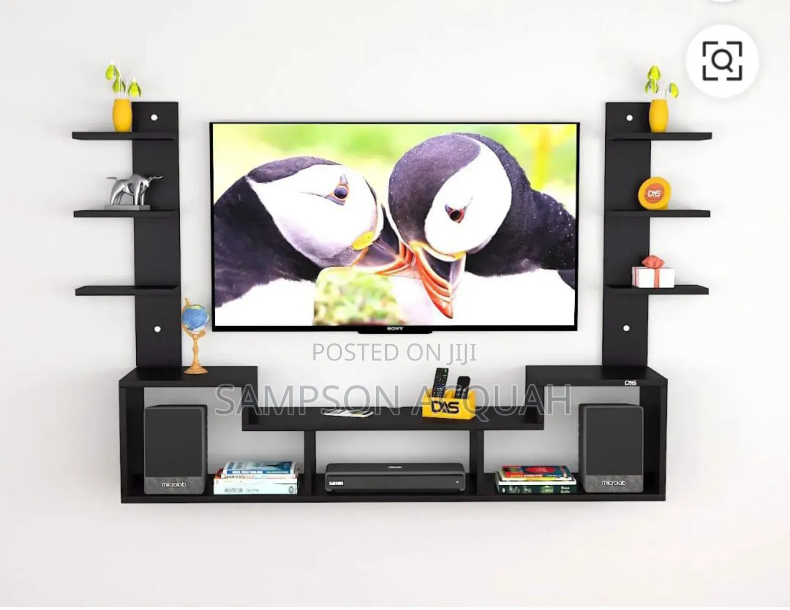 TV Stand and TV Units With Shelves.
