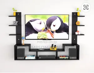 TV Stand and TV Units With Shelves.