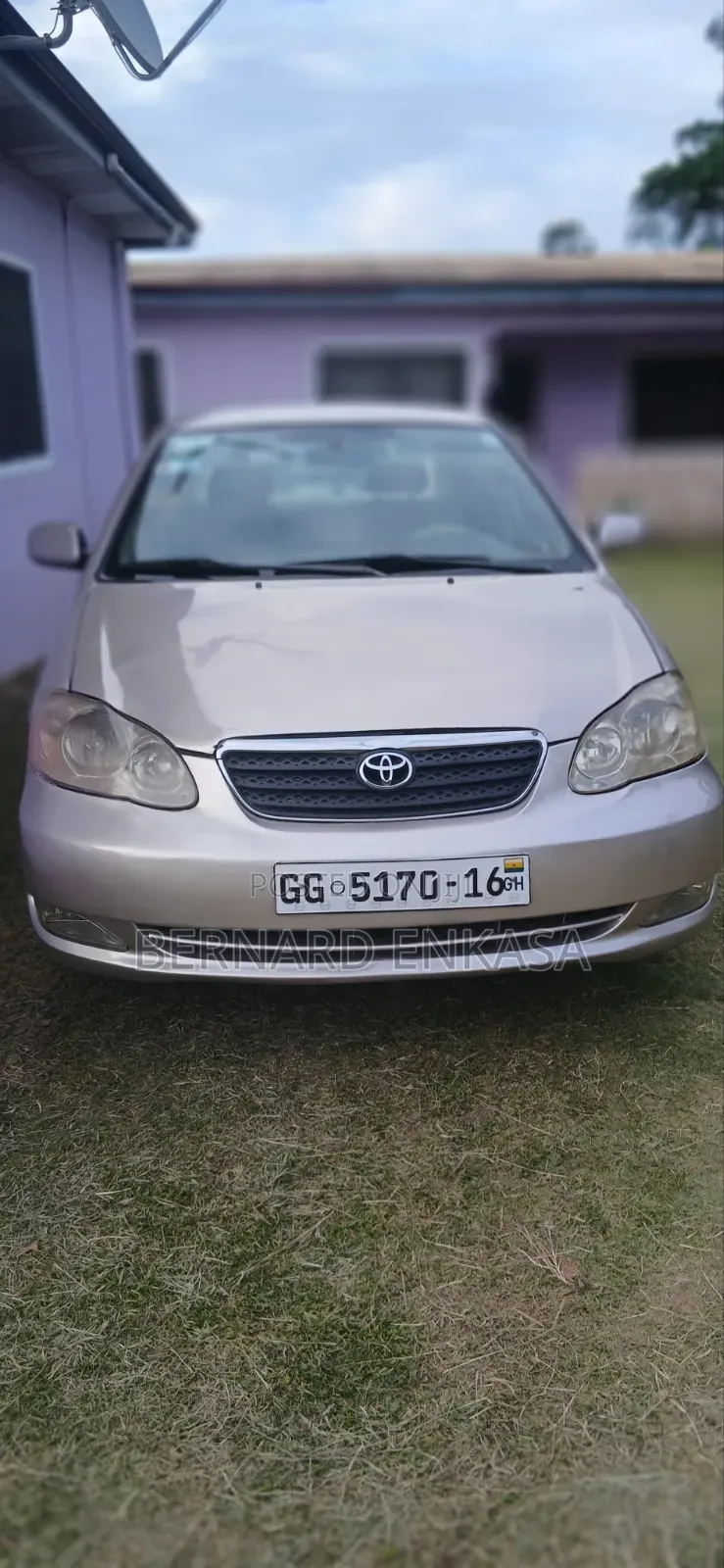 Toyota Corolla 2002 Silver