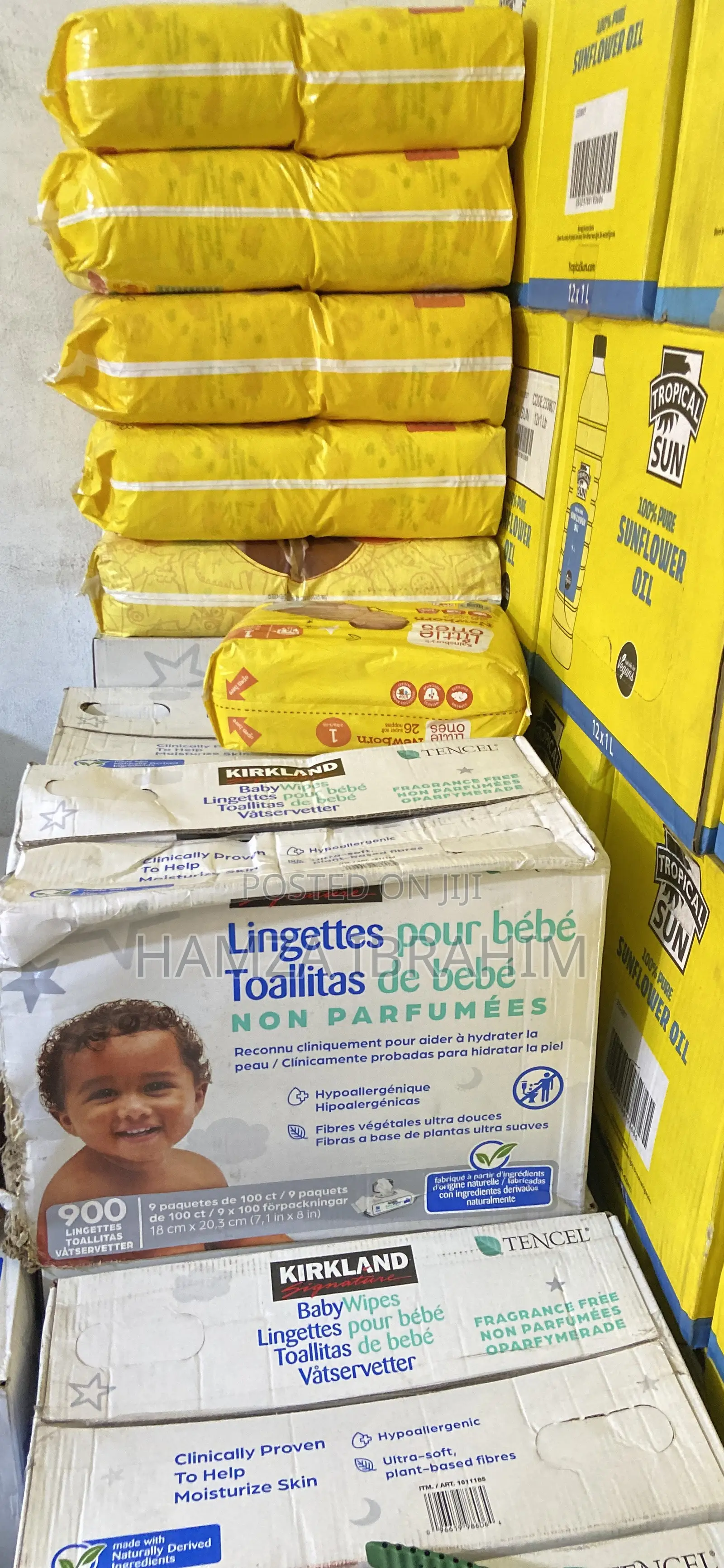 Baby Wipes and Diapers