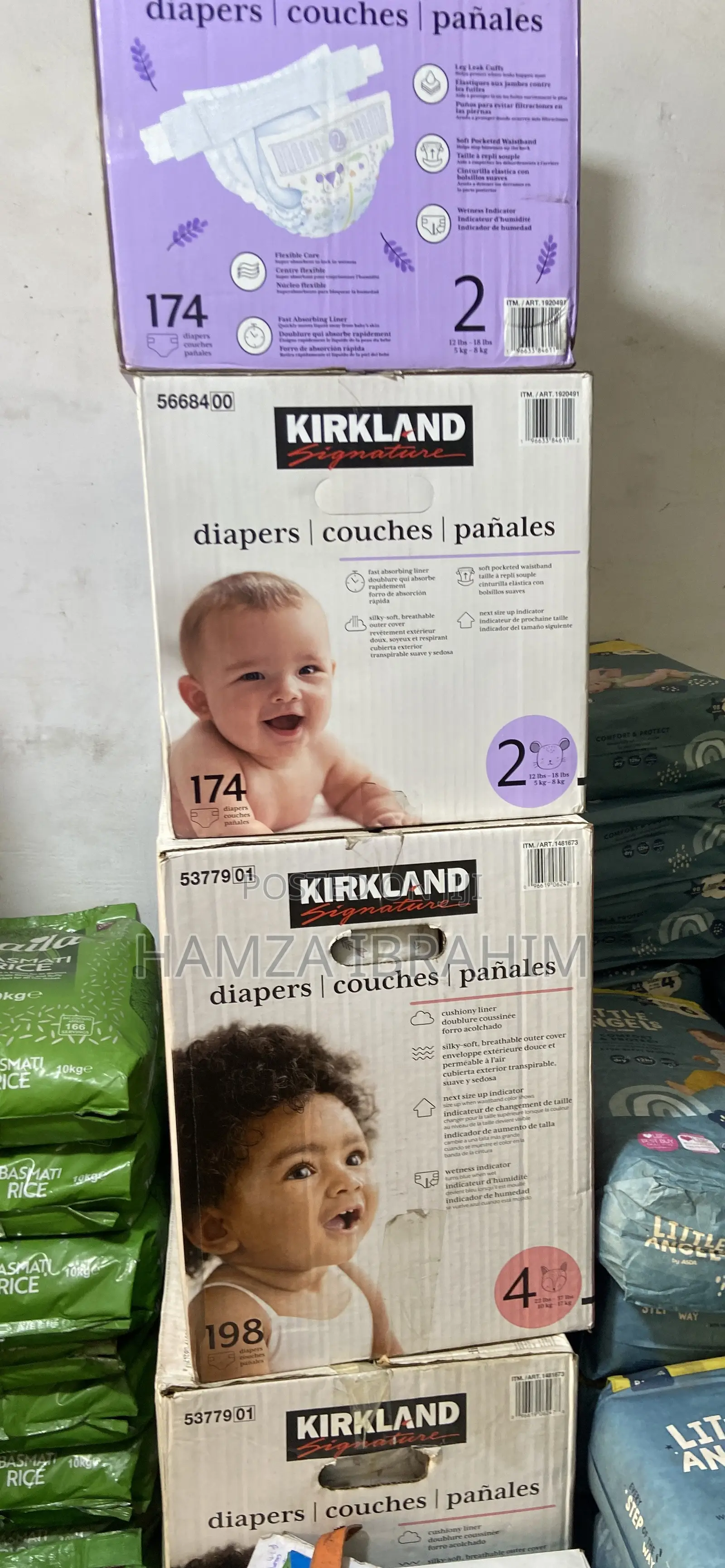 Baby Wipes and Diapers