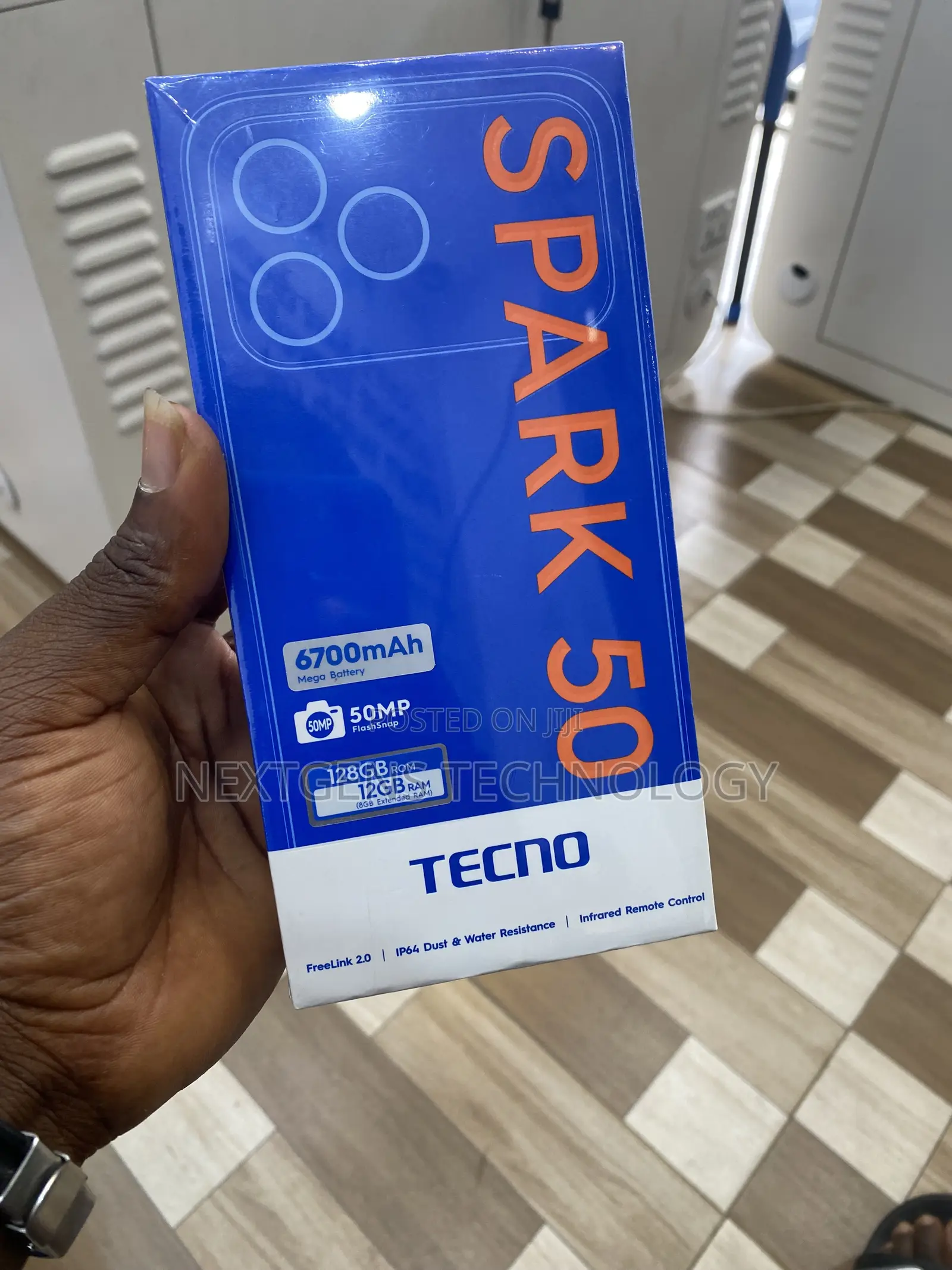 New Tecno Spark 50 128 GB Black