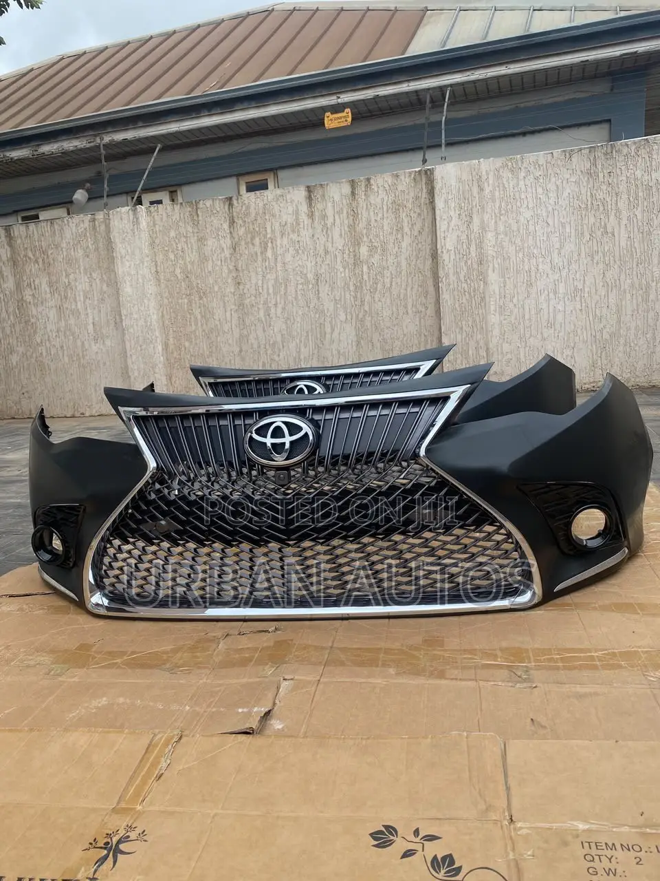 Corolla 2009-2013 Spec Bumper
