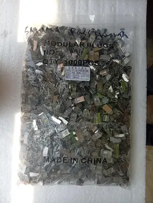 Shielded Passthrough Cat6 Rj45 Connectors(1000pcs)