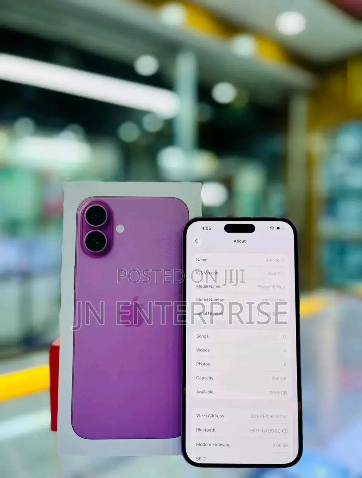 New Apple iPhone 16 Plus 256 GB Pink