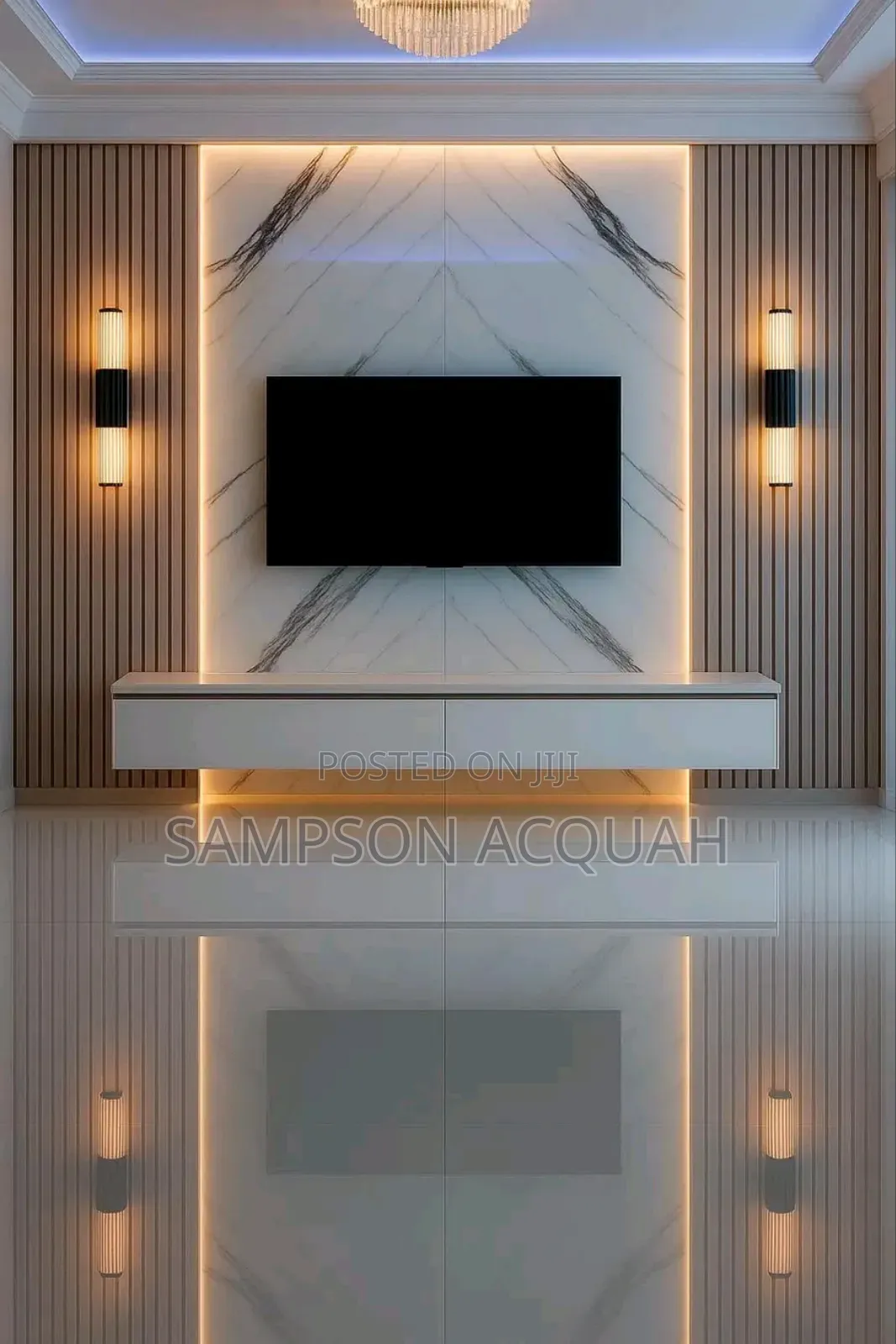 Panel Console - Panel Designs TV Cabinet -TV Console
