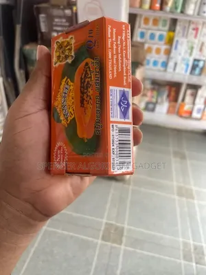 Asantee Herbal Papaya + Honey Soap With Q10, Aha, Bha Skin Whiten 125g