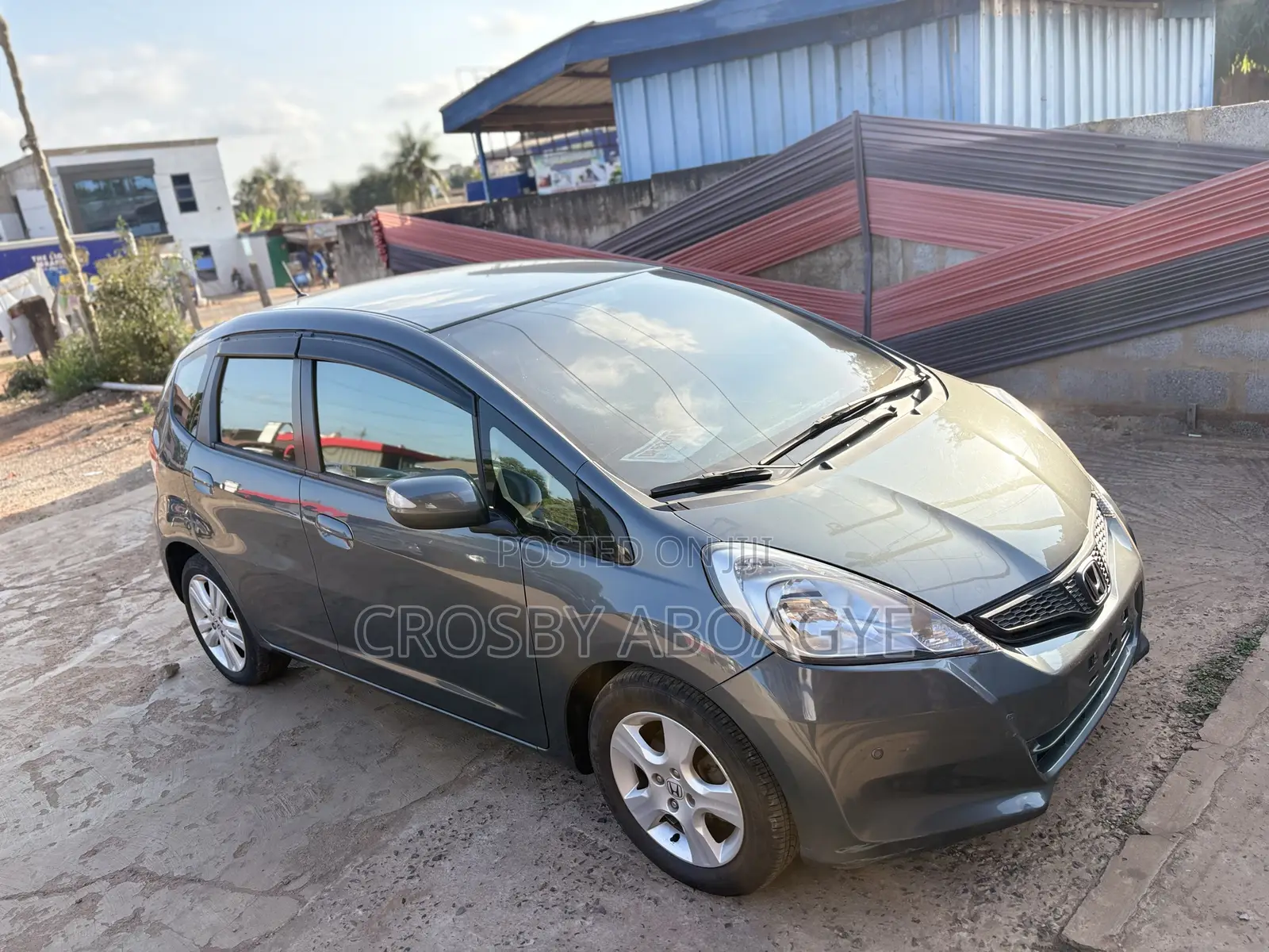 Honda Fit 2013 Gray