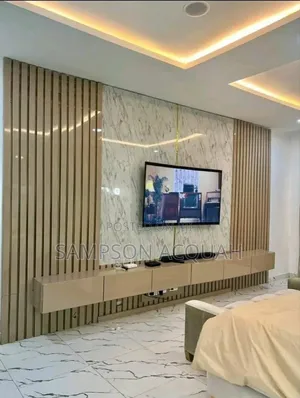 - Panel Designs TV Cabinet -TV Wall Mount Decor