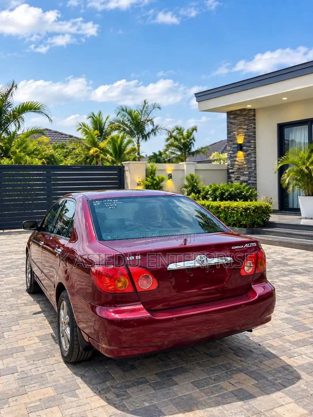 Toyota Corolla 1.8 LE 2008 Burgundy