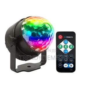 RGB Led Remote Control Ambient Dj Stage Lighting