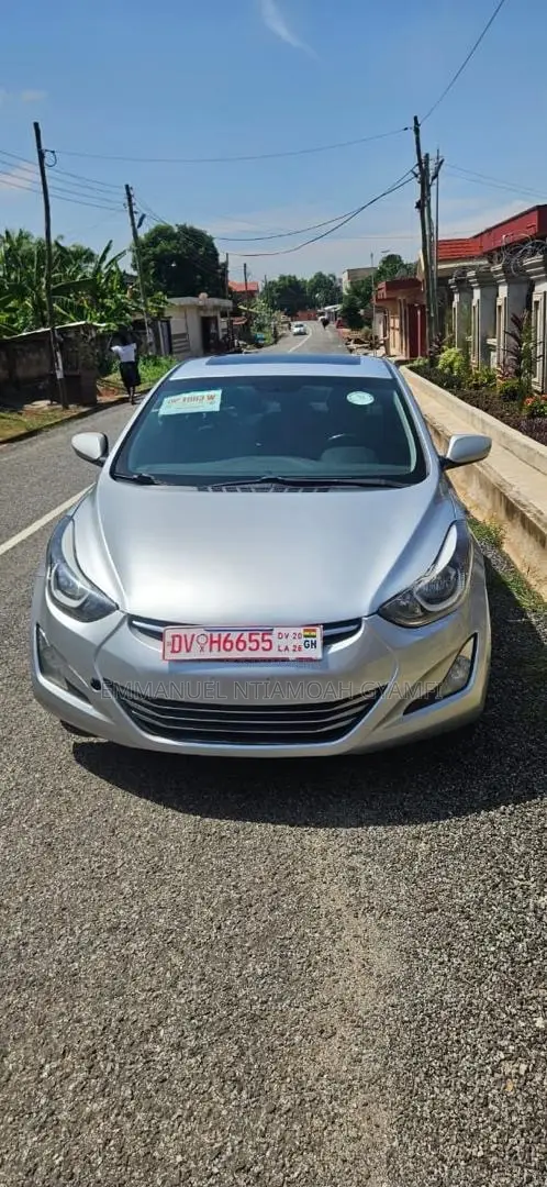 Hyundai Elantra Limited 4dr Sedan (1.8L 4cyl 6A) 2015 Silver
