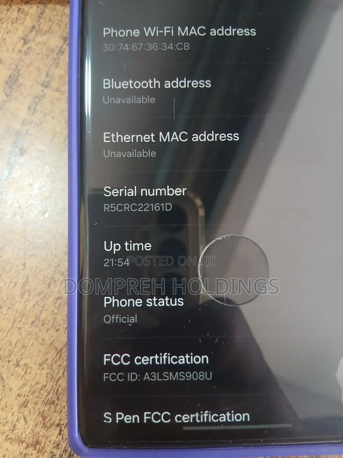 Samsung Galaxy S22 Ultra 5G 256 GB Black