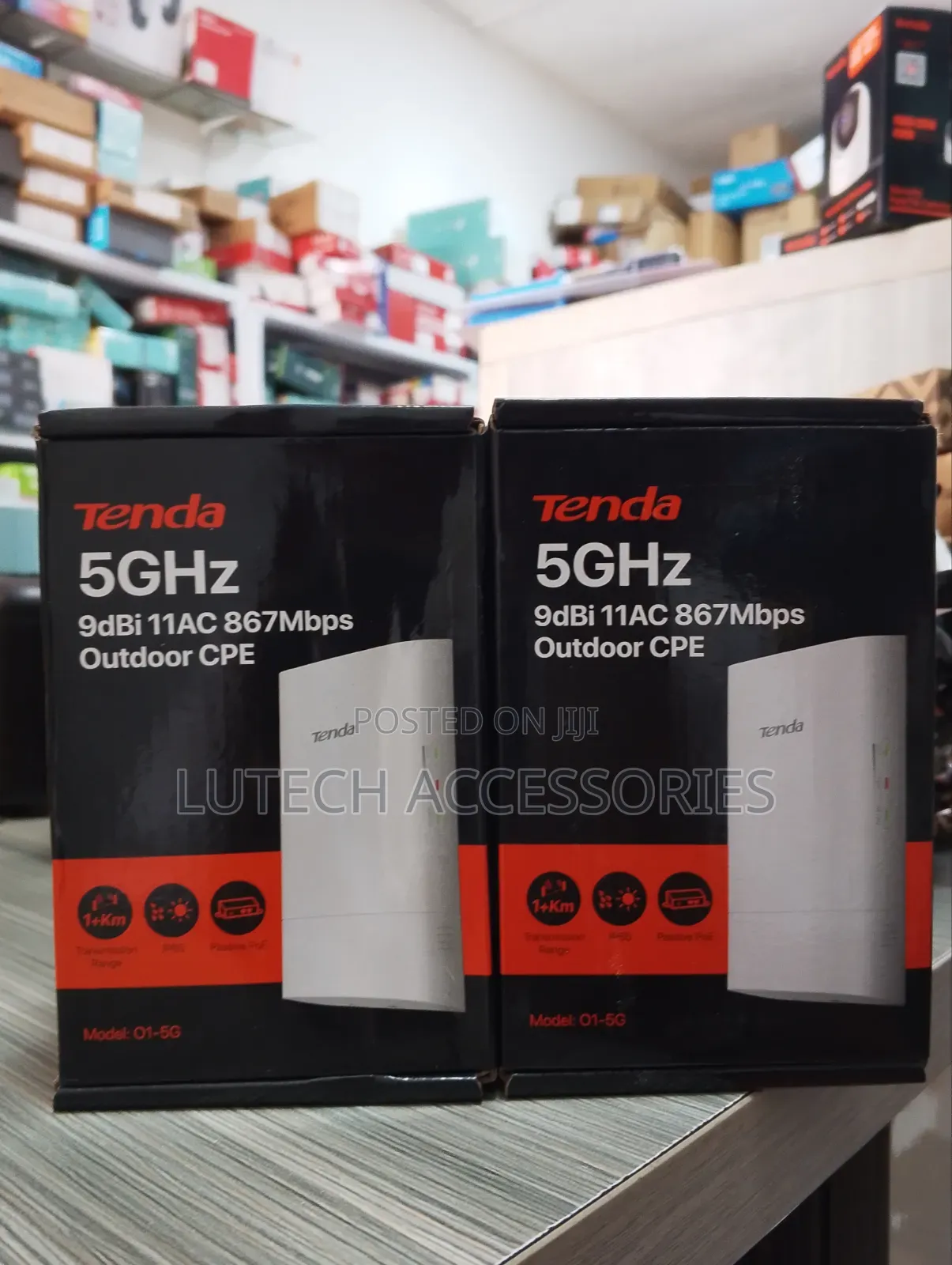 Tenda 5ghz 9dbi 11ac 867mbps Outdoor CPE/ Tenda O1-5g