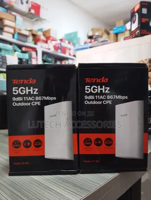 Tenda 5ghz 9dbi 11ac 867mbps Outdoor CPE/ Tenda O1-5g