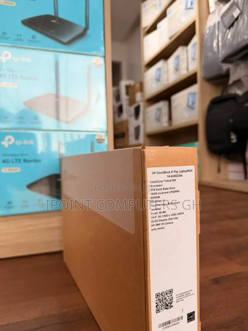 New Laptop HP OmniBook X Flip 14" 16GB Intel Core Ultra 7 SSD 1T