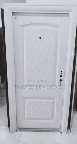 White Paladin Turkey Security Single Door for Apartments and Homes