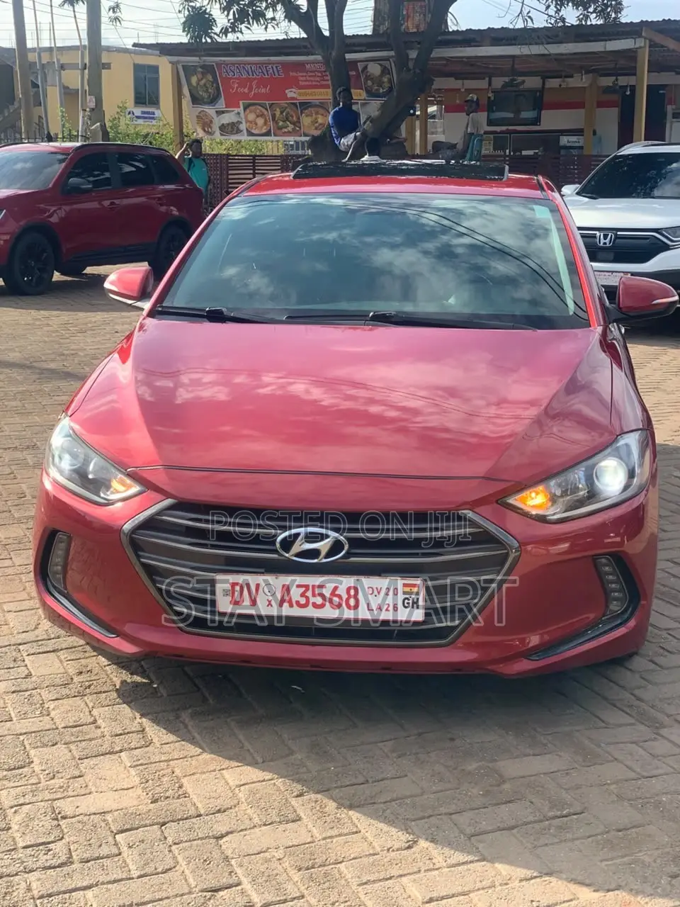 Hyundai Elantra Limited 2018 Red