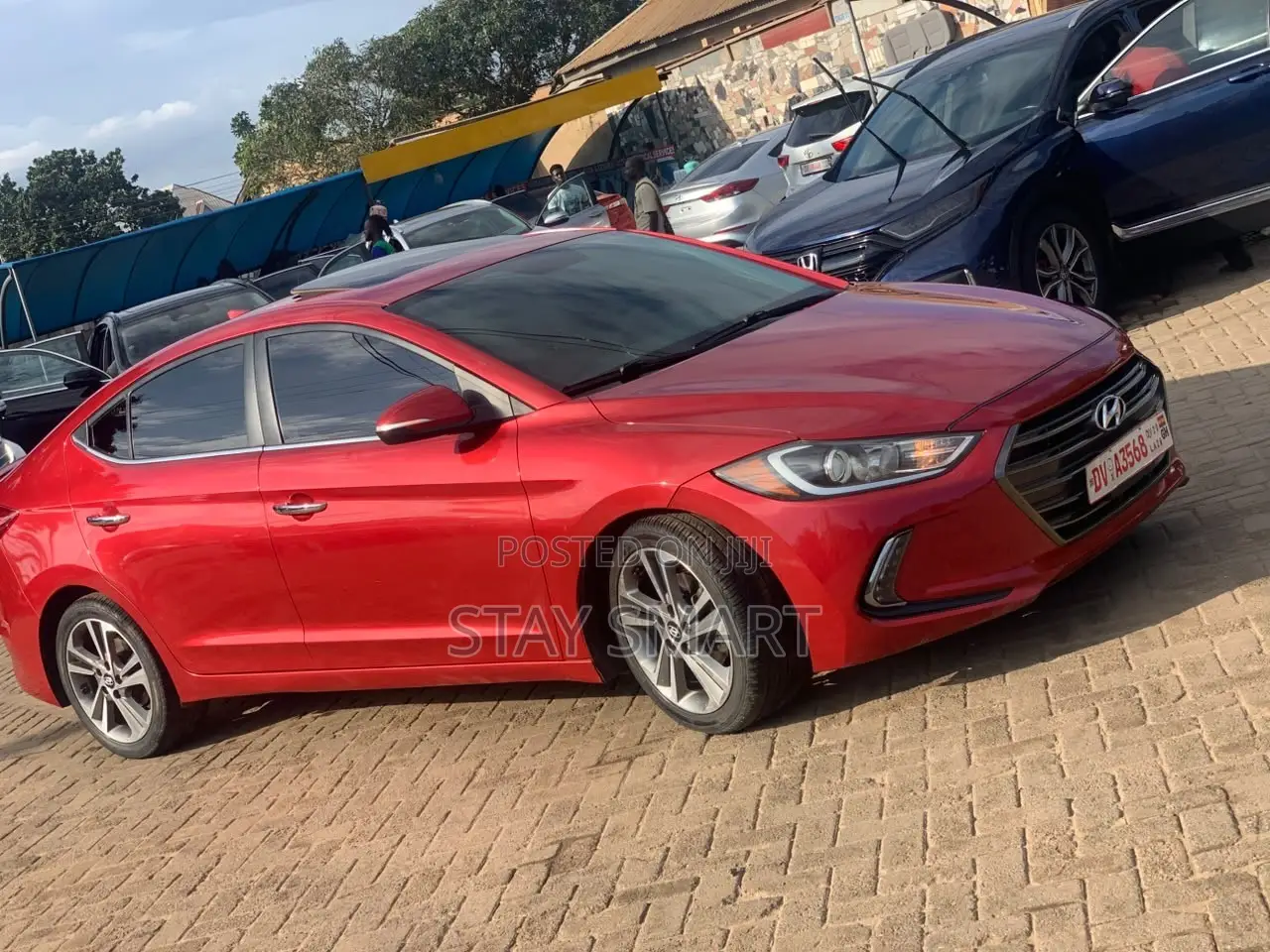 Hyundai Elantra Limited 2018 Red