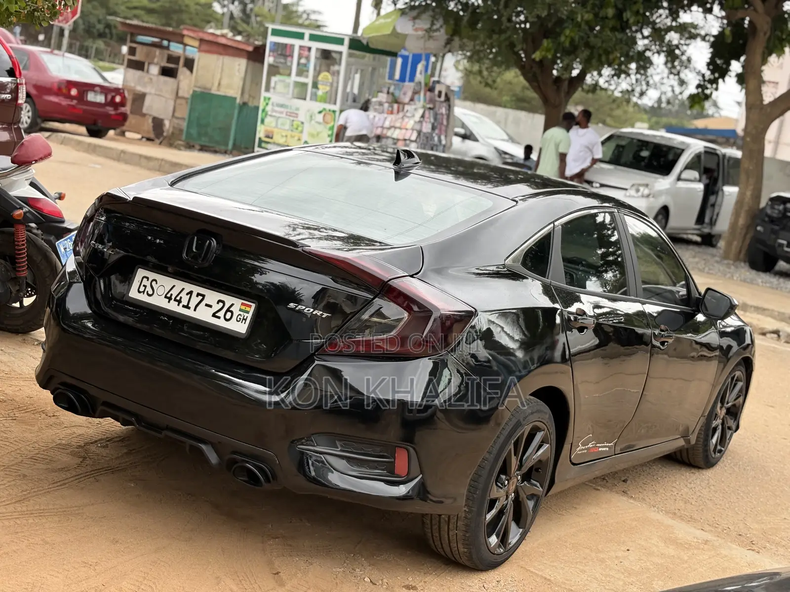 Honda Civic Sport Sedan 2019 Black