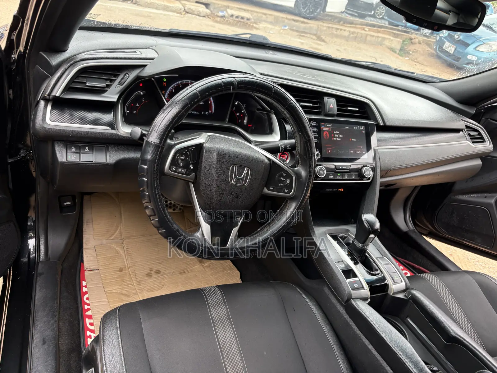 Honda Civic Sport Sedan 2019 Black