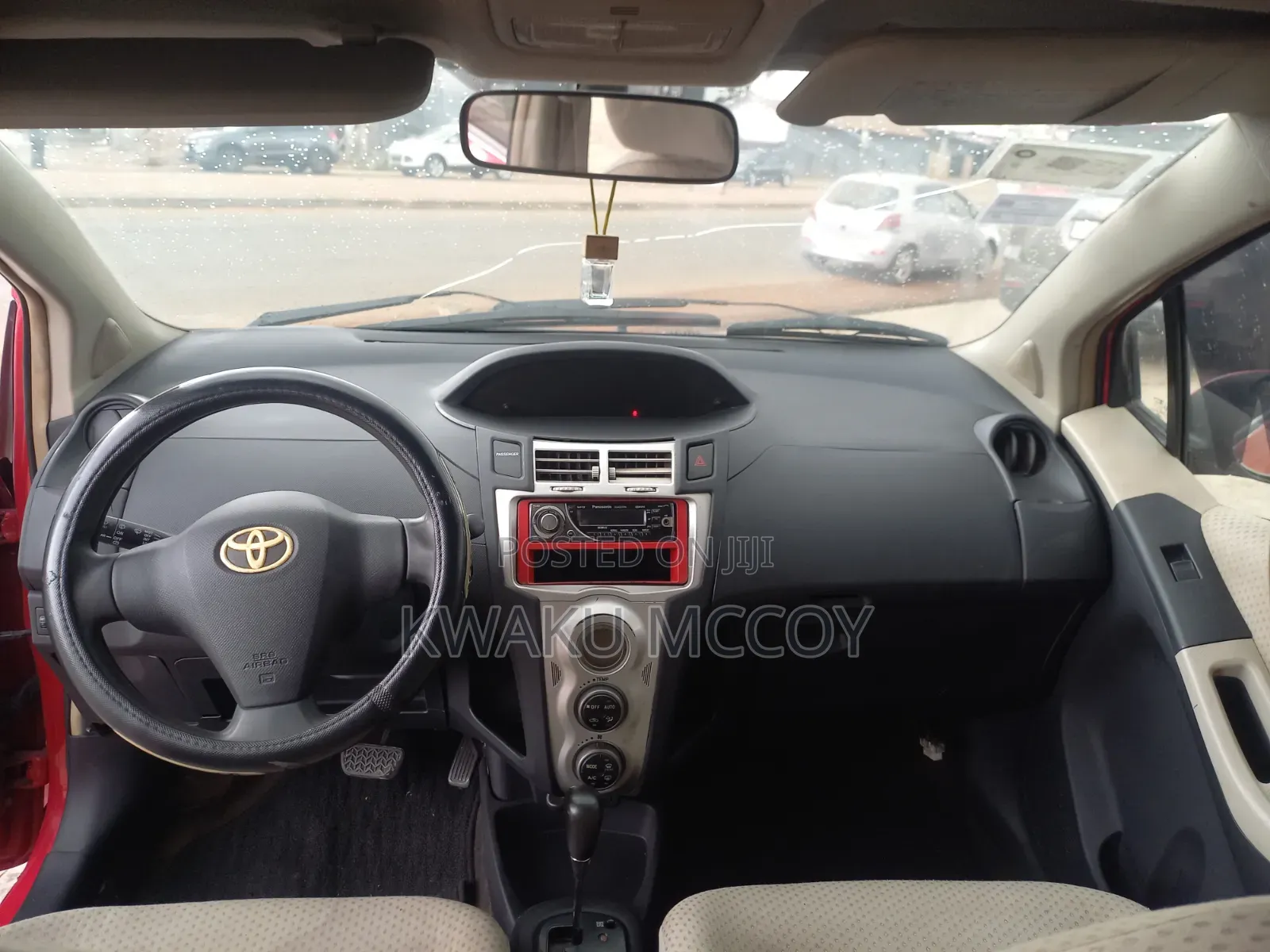 Toyota Vitz 1.5 FWD 3dr 2010 Red