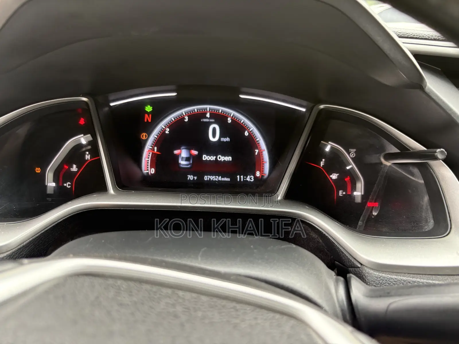Honda Civic Sport Sedan 2019 Black
