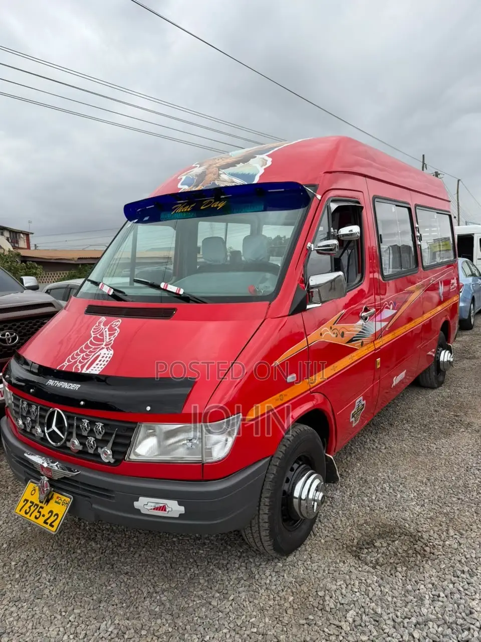Mercedes-Benz Sprinter 2002 Red