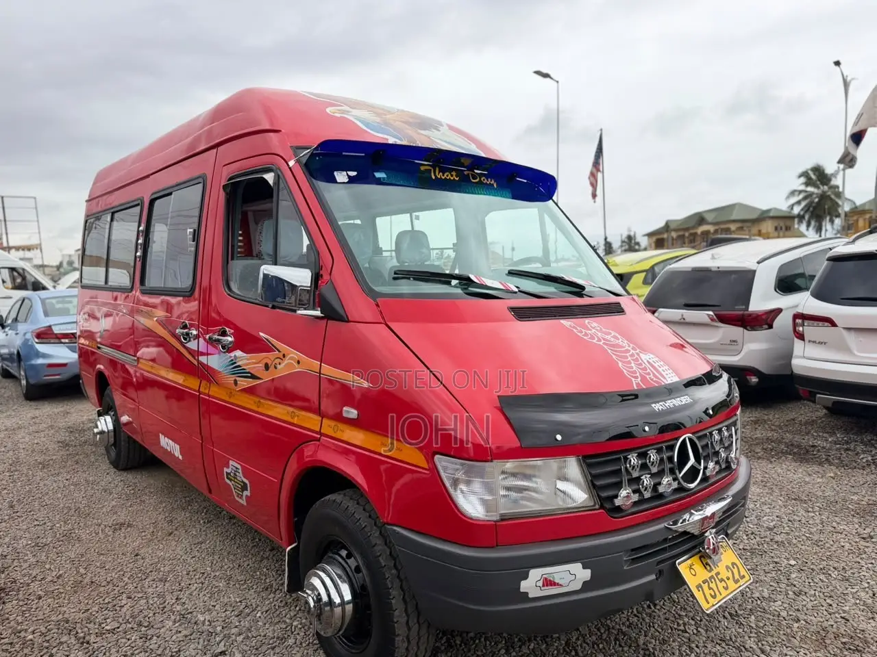 Mercedes-Benz Sprinter 2002 Red