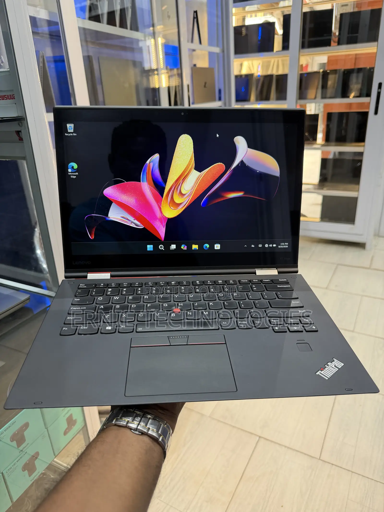 Laptop Lenovo ThinkPad X1 Yoga 16GB Intel Core i7 SSD 256GB