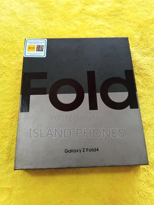New Samsung Galaxy Z Fold4 256 GB Black