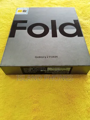 New Samsung Galaxy Z Fold4 256 GB Black