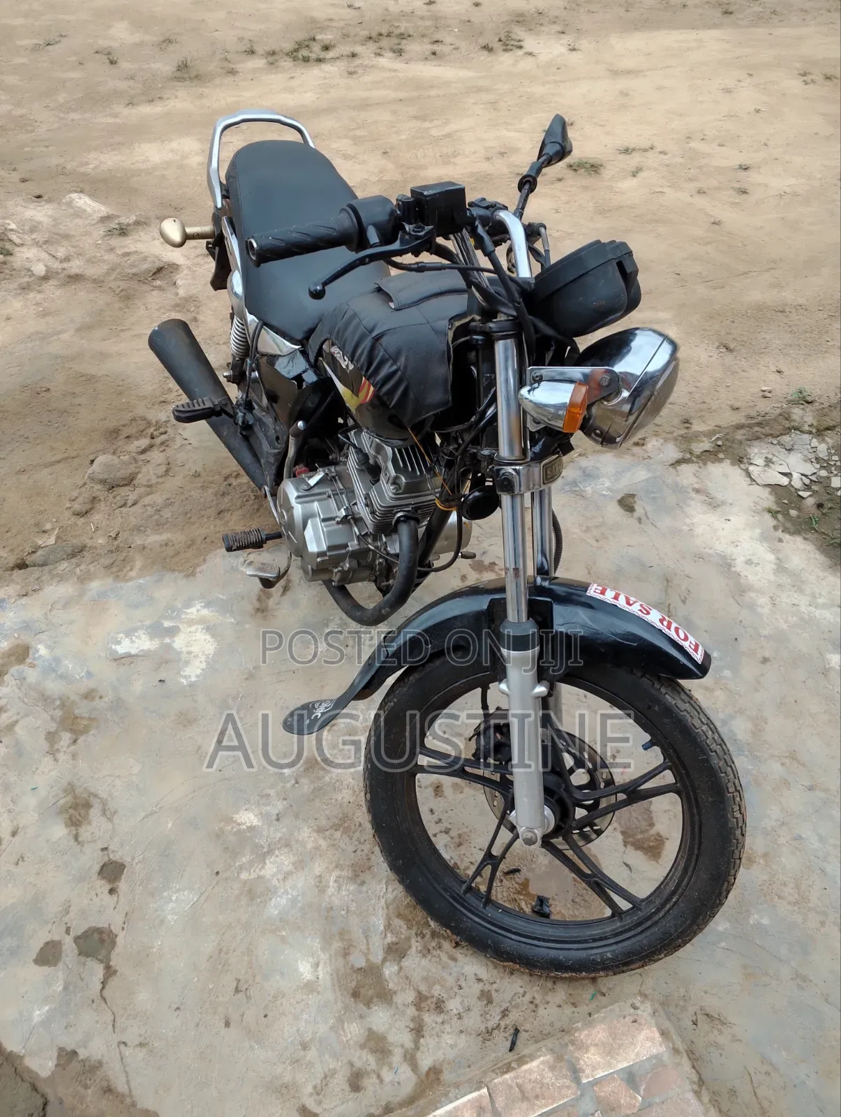 Haojue HJ125-8K 2020 Black