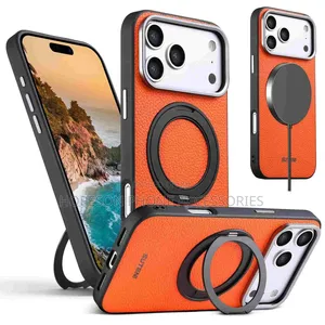 Original iPhone Wireless Charging and Magsafe Leather Cases