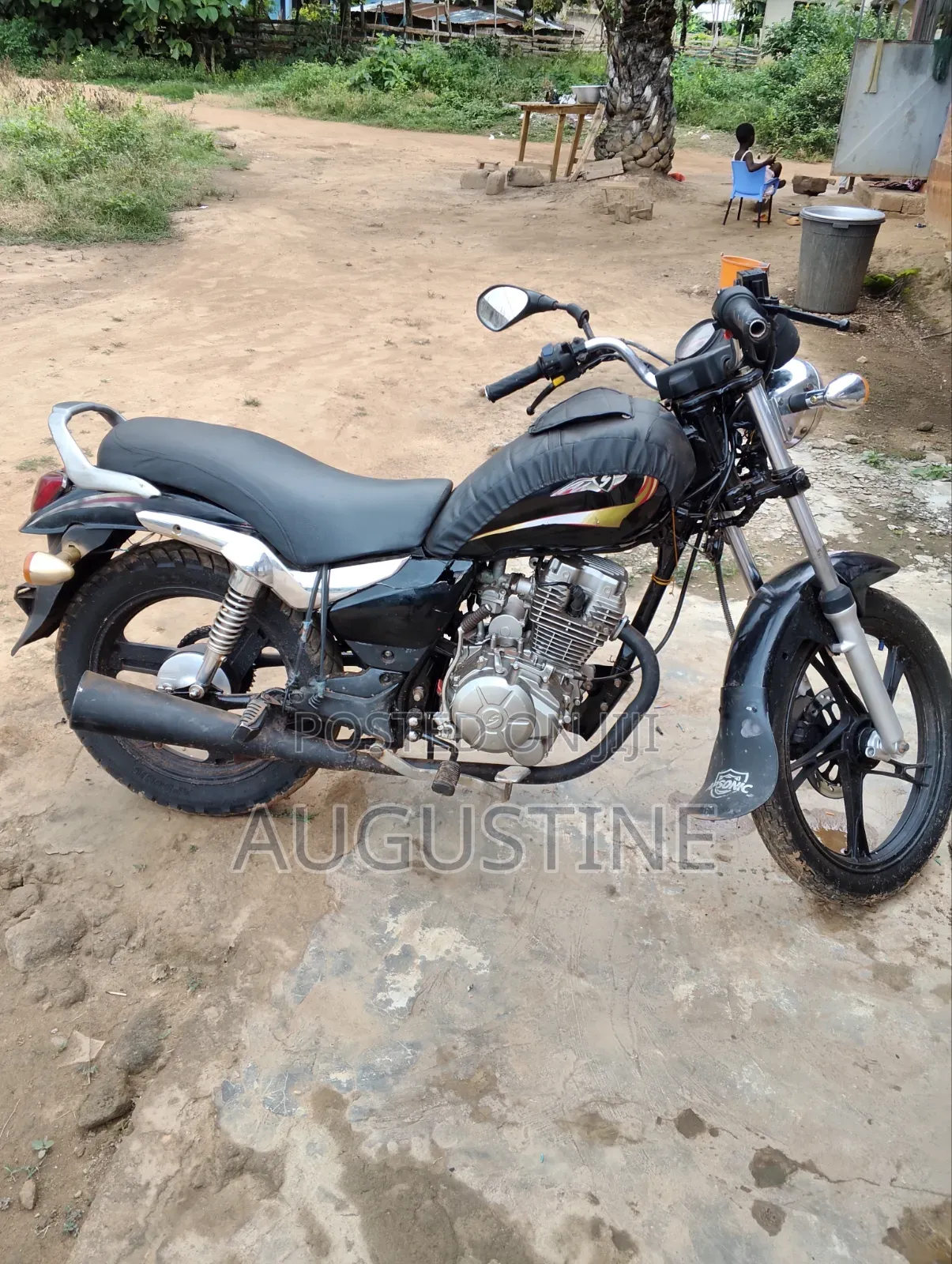 Haojue HJ125-8K 2020 Black