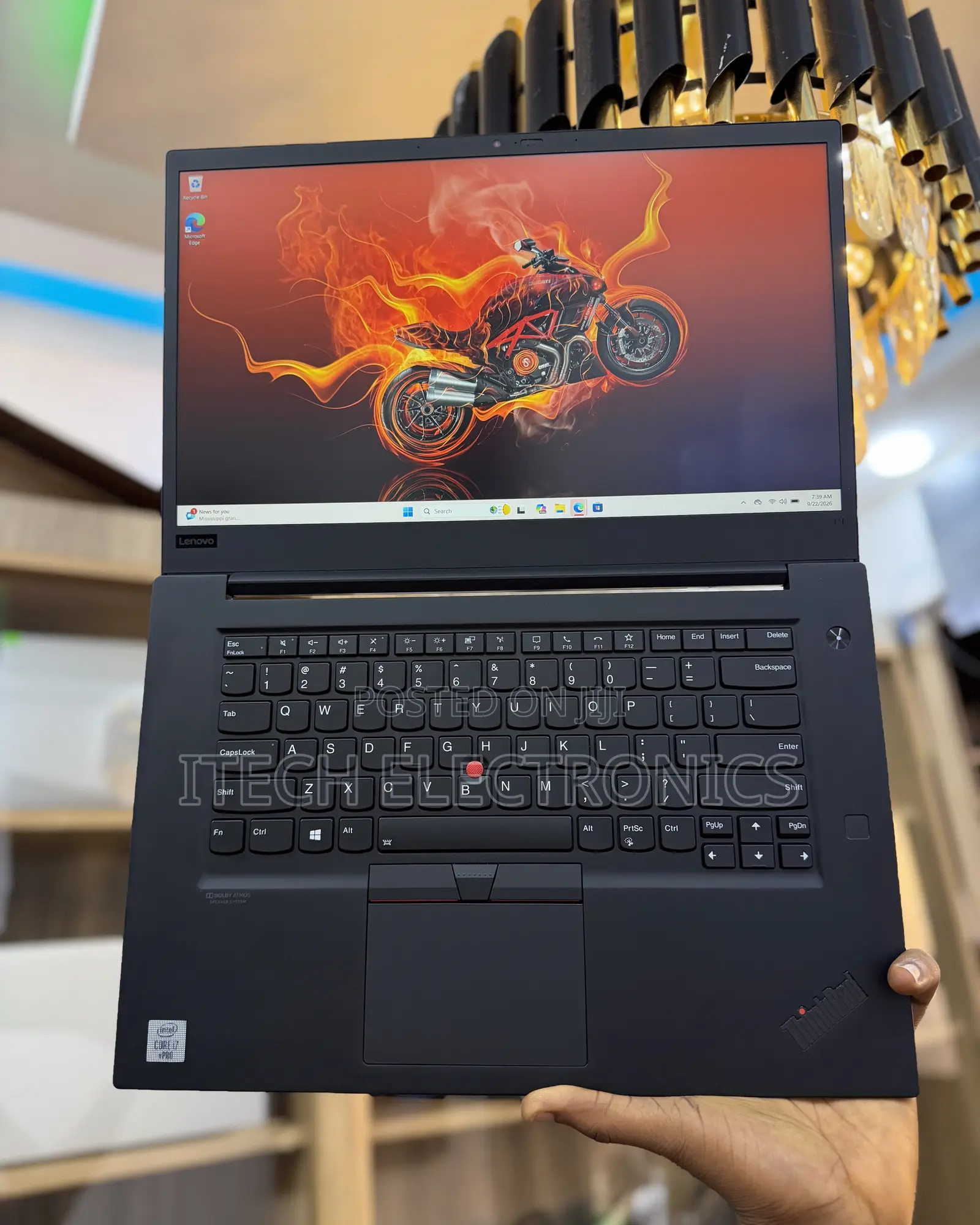Laptop Lenovo ThinkPad P1 Gen 3 16GB Intel Core i7 SSD 512GB