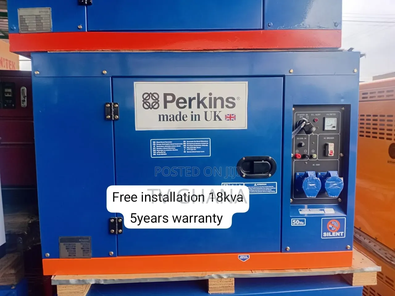 Perkins 18kVA Single Phase Diesel Generator 18kva Genset