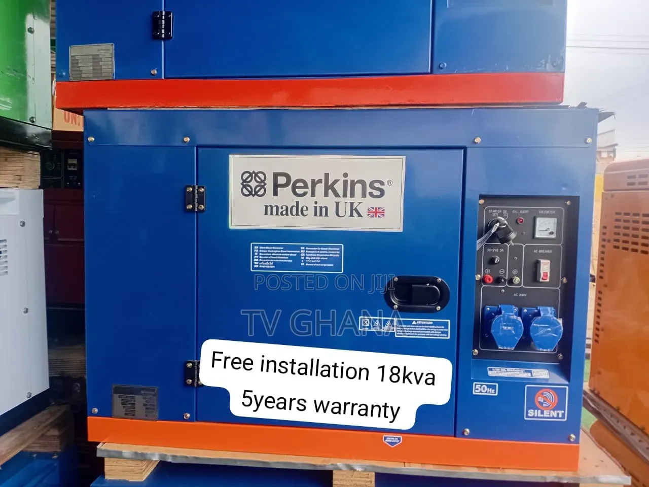 Perkins 18kVA Single Phase Diesel Generator 18kva Genset