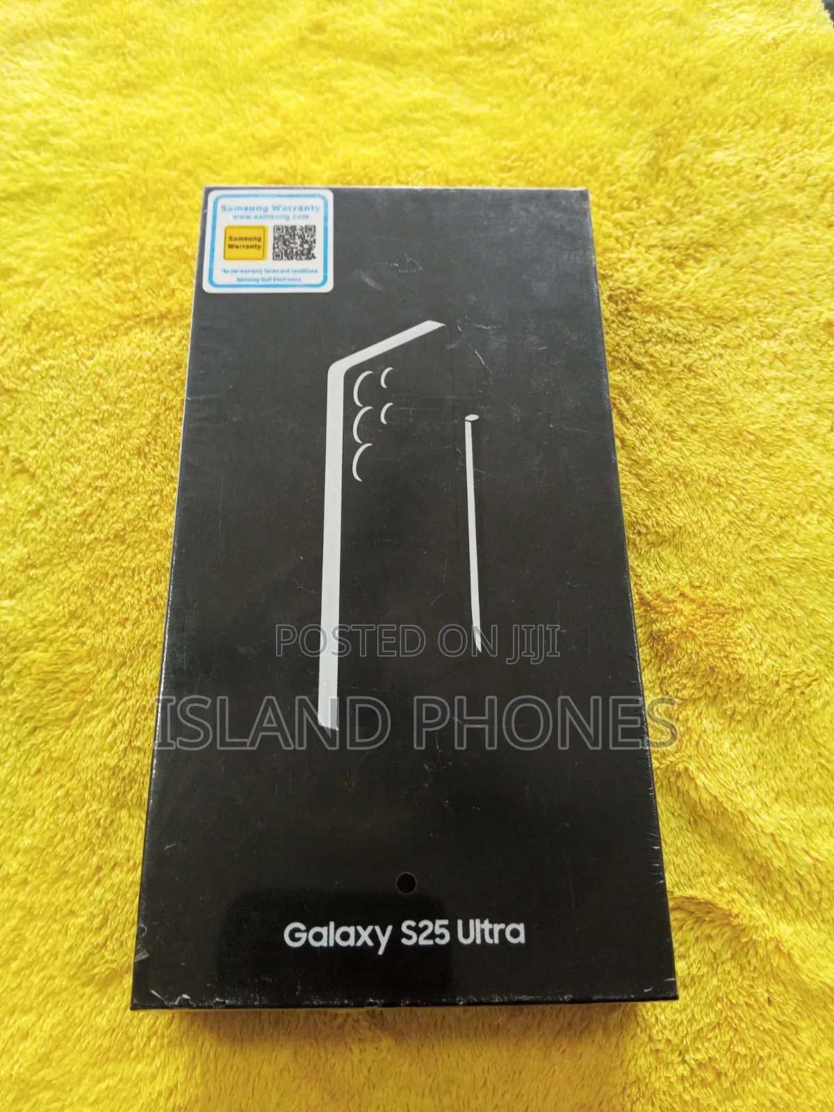 New Samsung Galaxy S25 Ultra 256 GB Black