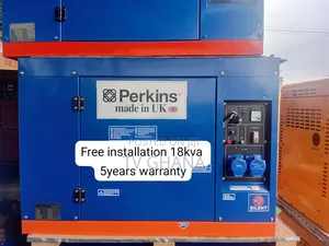 Massive Perkins 18kVA Single Phase Diesel Generator – Quality 18kva