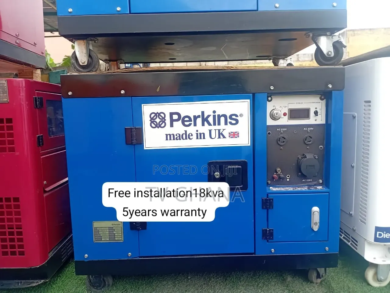 Perkins 18kVA Single Phase Genset – Reliable Power 18kva Genset