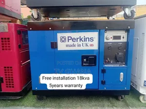 18kVA Perkins Single Phase Diesel Genset – Efficient Power Backup18kva