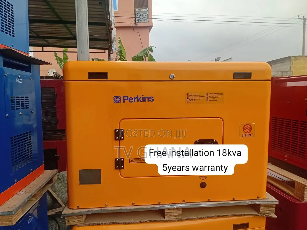 High Performance Perkins 18kVA Single Phase Diesel Genset18kva