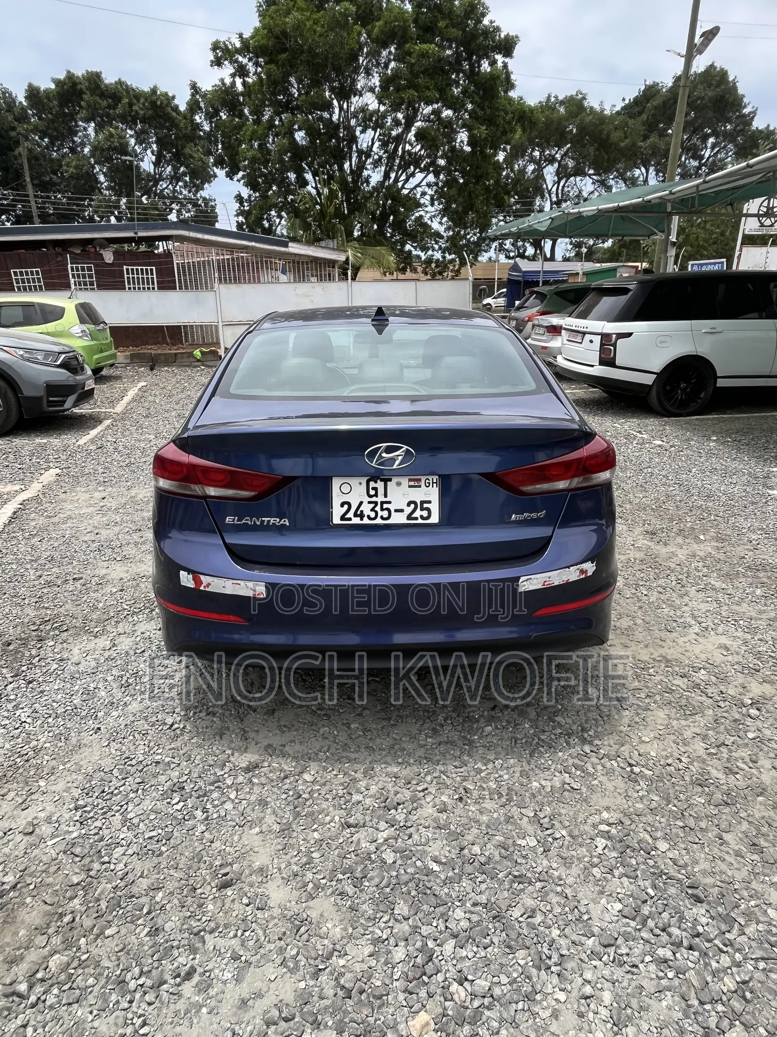 Hyundai Elantra Limited 2018 Blue
